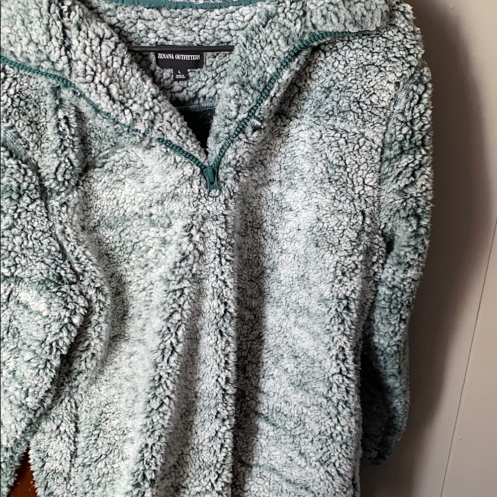 Cozy Sherpa pullover